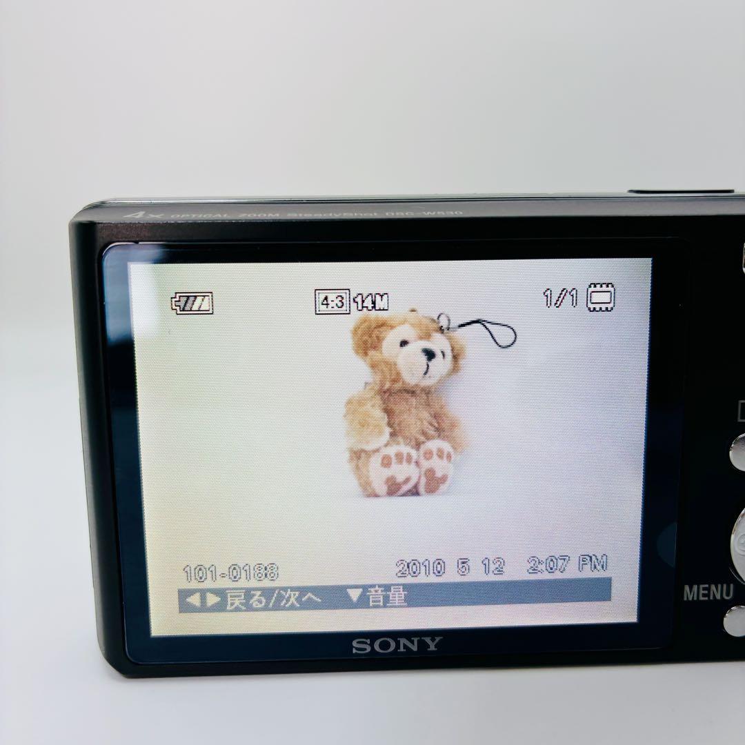 箱付き SONY Cyber-shot DSC-W530 デジカメ ブラック
