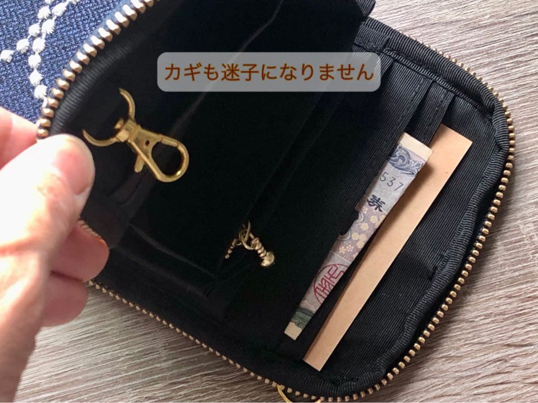 ★momo【スマホショルダー】ミナペルホネン タンバリン チャコール