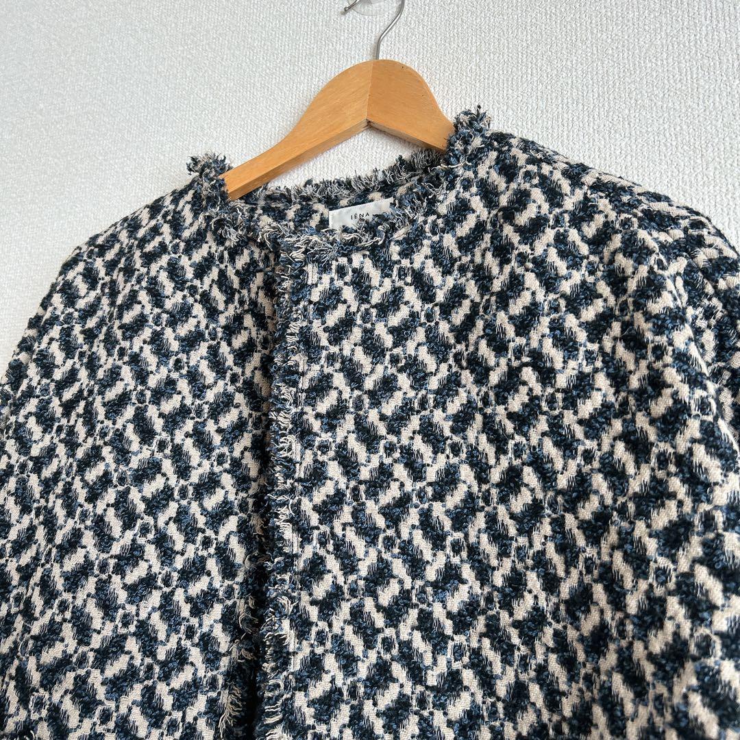 イエナ　＆NAVY GIOLICAジャガードジャケット