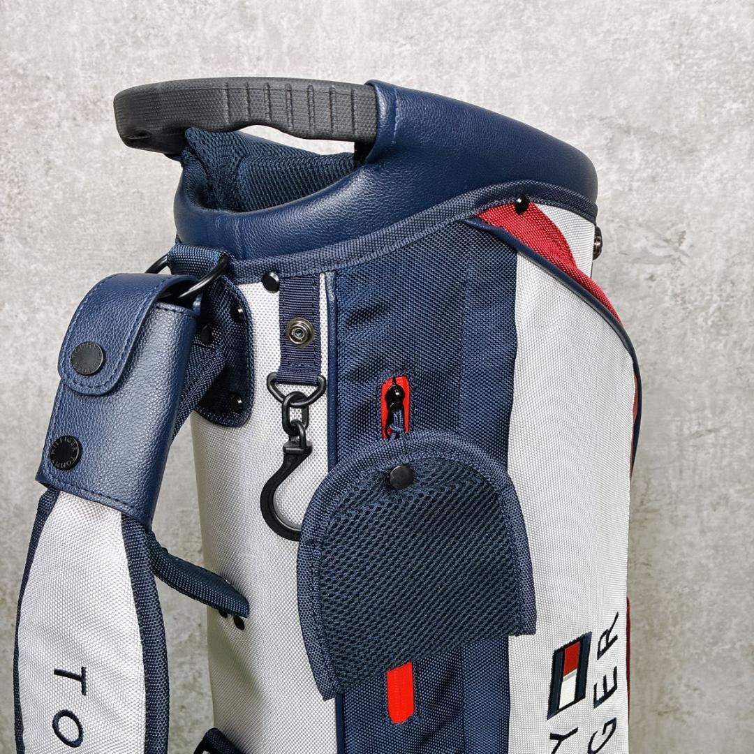 【極美品】トミーヒルフィガートリコロール スタンド キャディバッグ ゴルフ