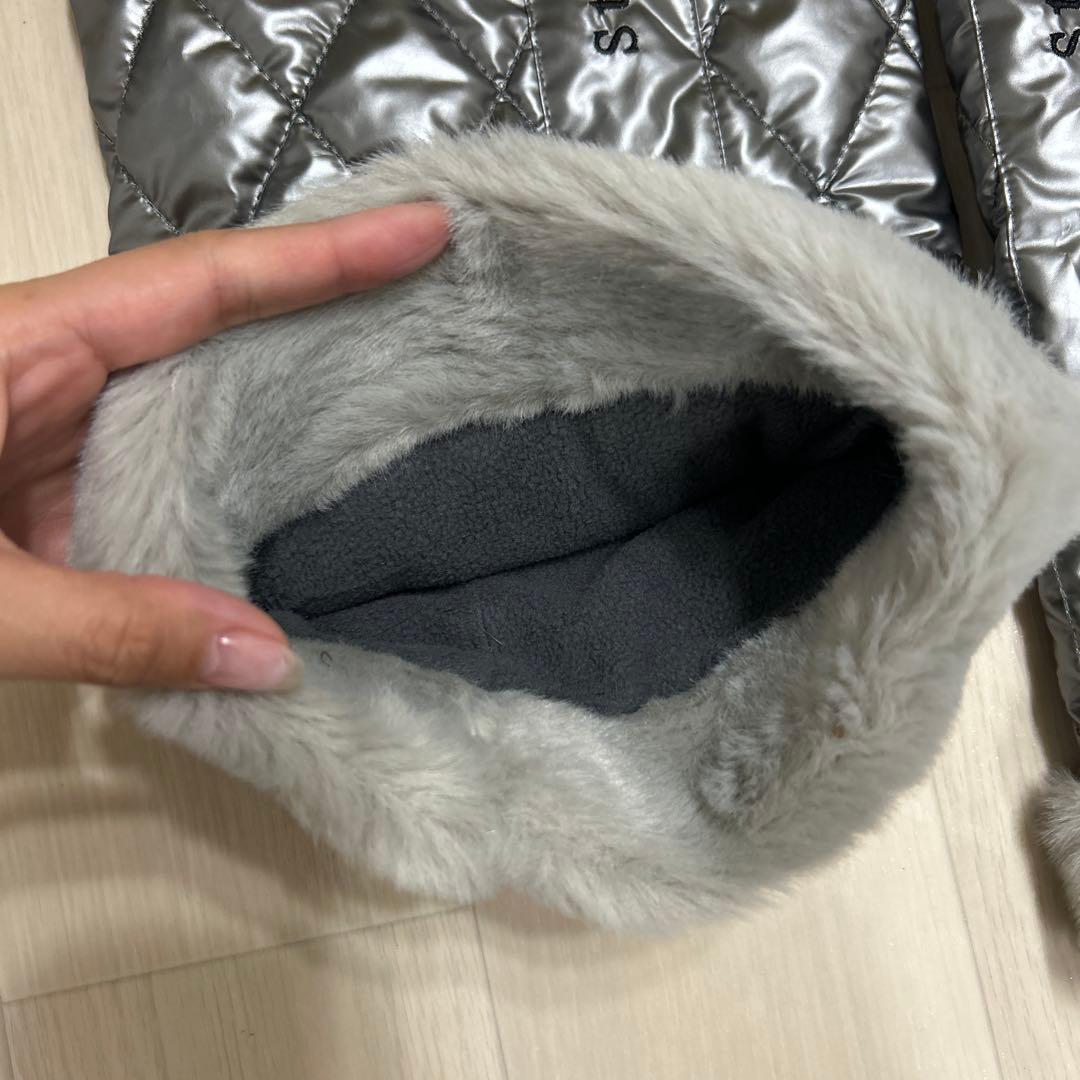 セントアンドリュース　シルバー レッグウォーマー　新品未使用