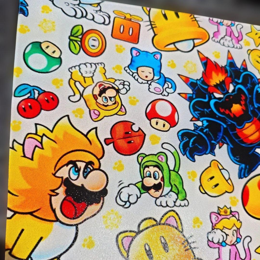 新品未使用 スーパーマリオ DIY ガラス マウスパッド