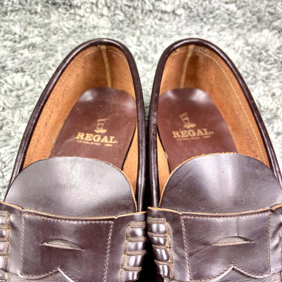 REGAL ダークブラウン ローファー レザー ローファー　2177