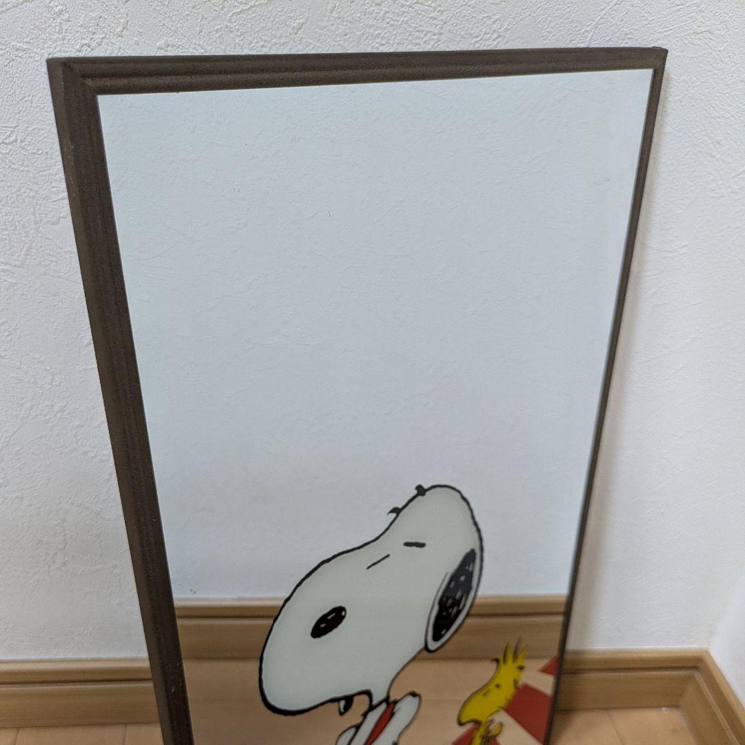 スヌーピー SNOOPY &WOODSTOCK パブミラーレトロヴィンテージ