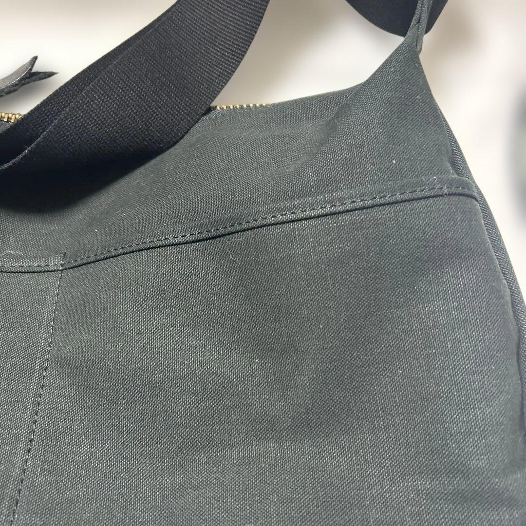 新品未使用 クッシュマン ベビーオックスフォードキャンバス メッセンジャーバッグ