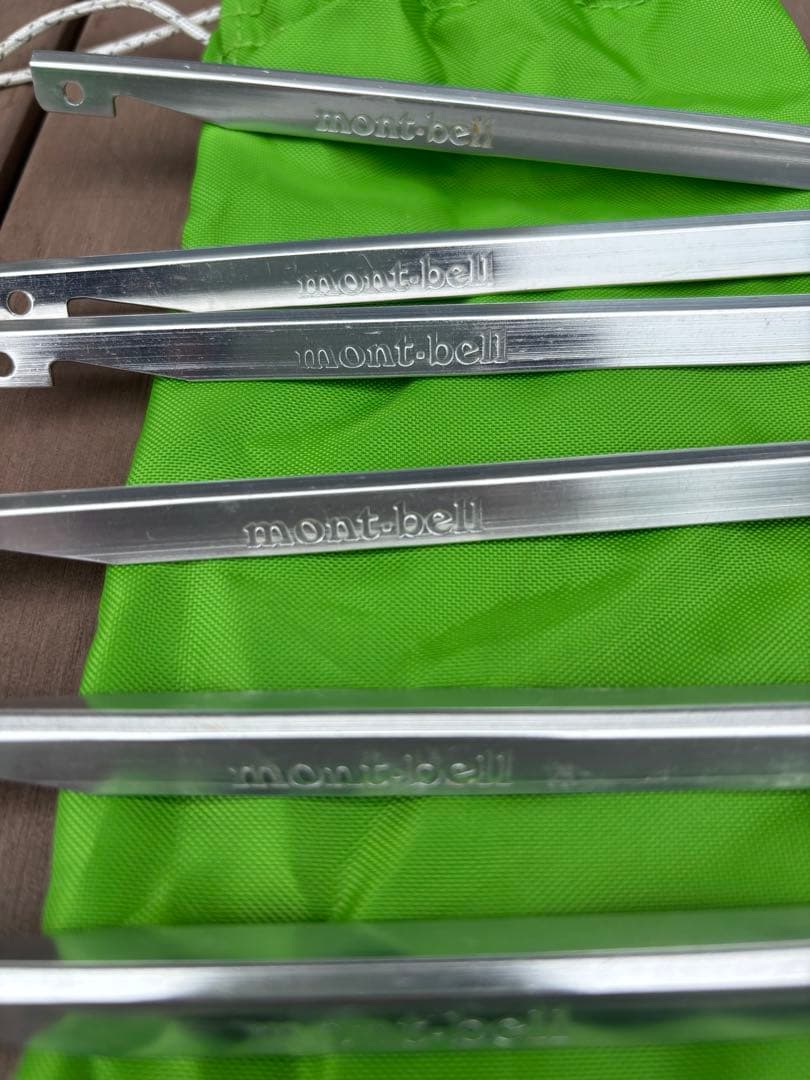 montbell ミニタープHX別売りポールセット