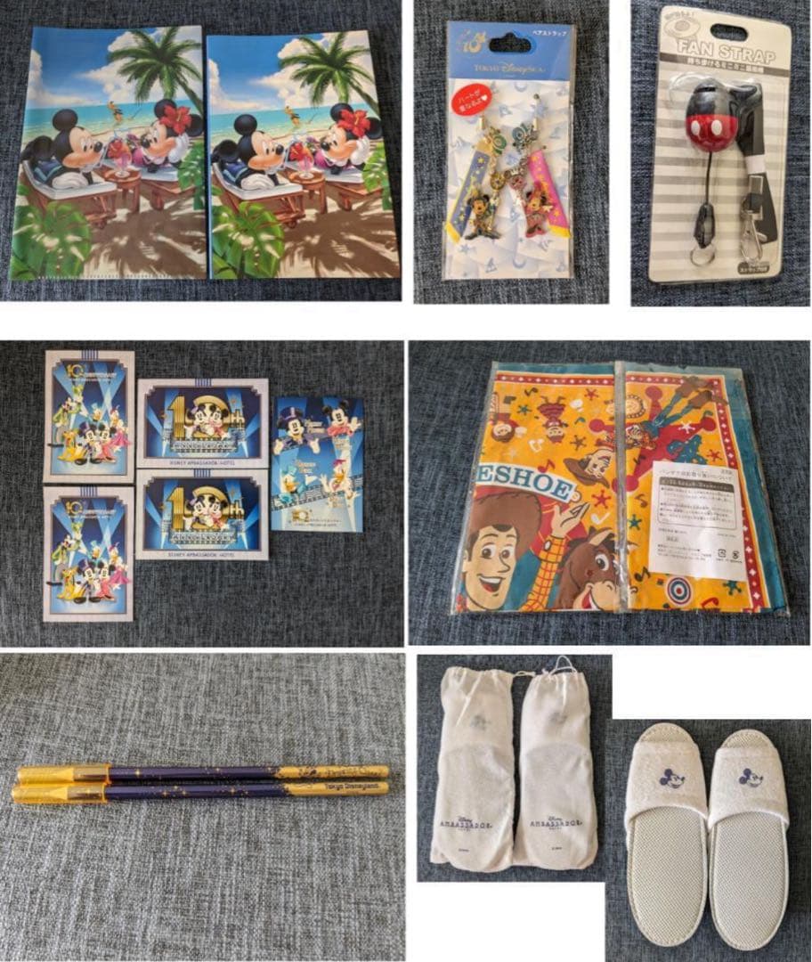 エース　ディズニー“ミッキー＆フレンズ”グラフィカルスーツケースとおまけ付き