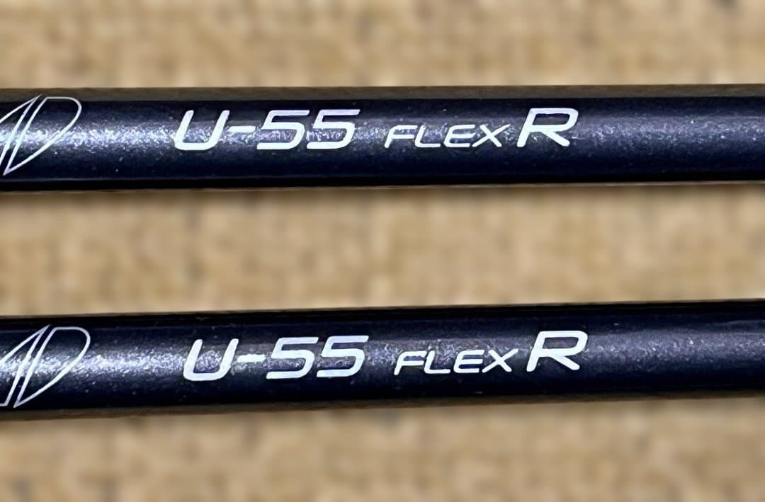 ✴️Tour AD　U-55(R) ピンUT3&４用 スリーブ付きシャフト2本