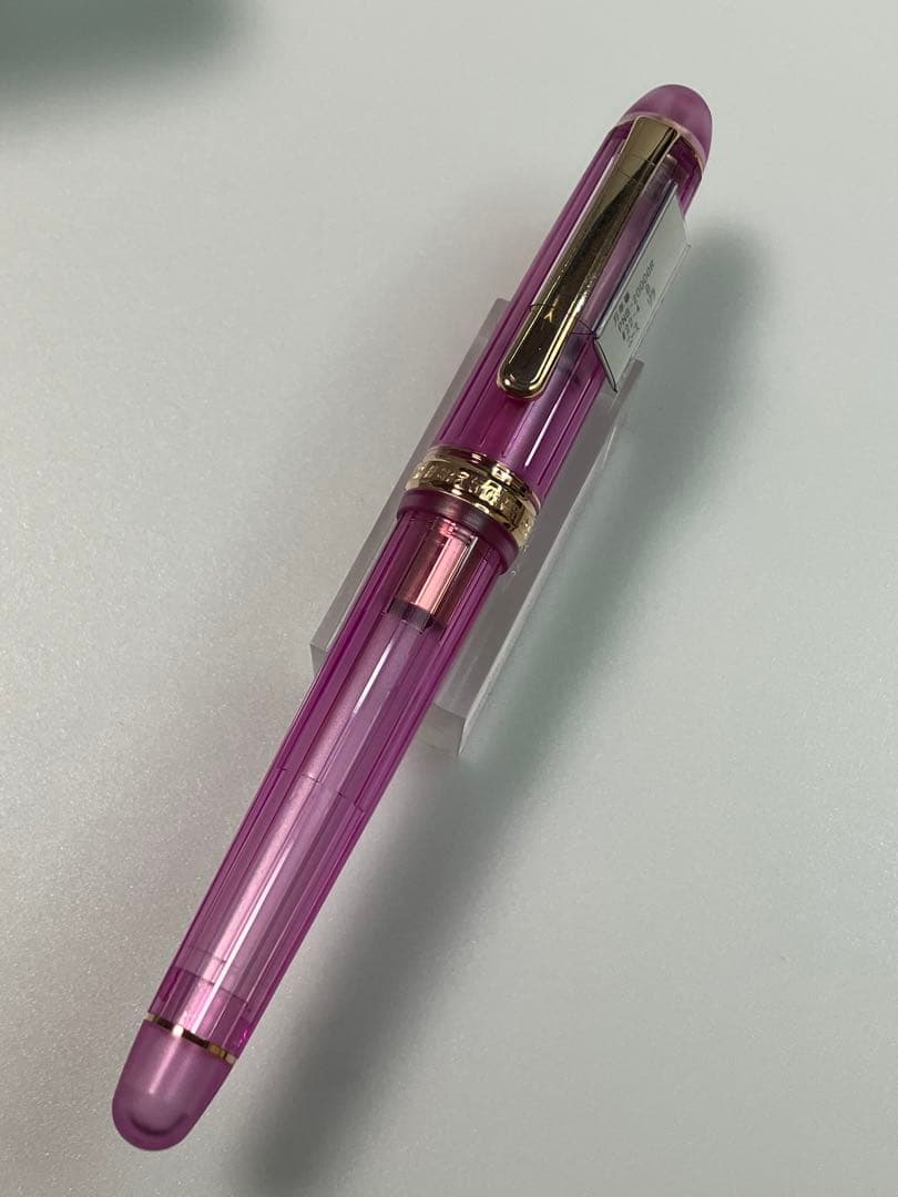 初期ロット　PLATINUM　#3776　センチュリー　ニース　リラ　B-nib