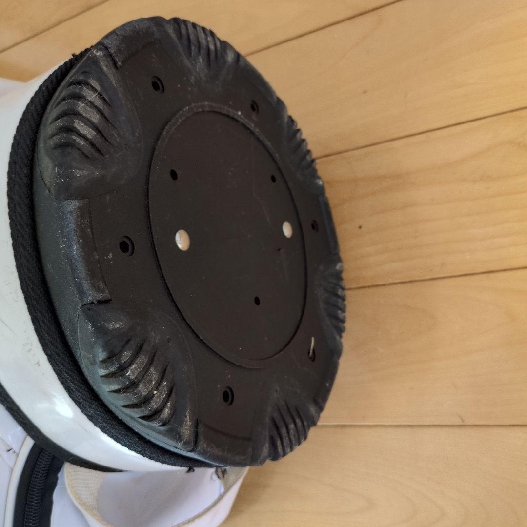 ALBATROSS ゴルフ！ キャディバッグ ブラック/ホワイト