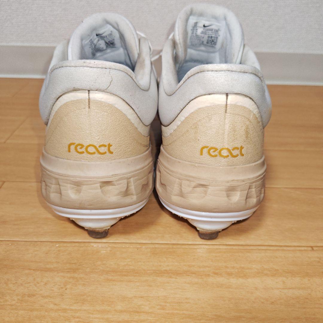 キングカズ ナイキ アルファハラチエリート 金具式スパイク 野球 28cm