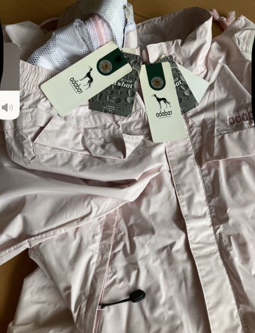 adabat アダバット ゴルフレインウェア 防水 メッシュ ゴルフウェア