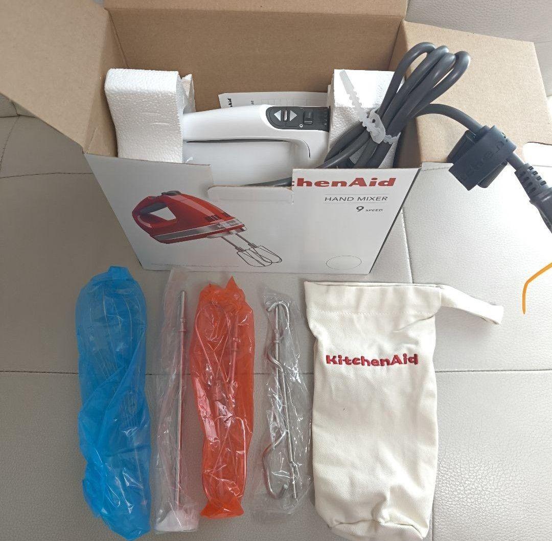 【新品】 KitchenAid　9KHM928WH WHITE　ハンドミキサー