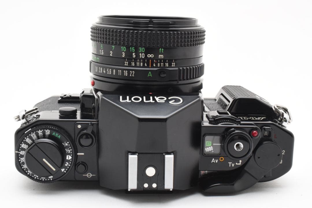 ストラップ付き美品 Canon A-1 + New FD 50mm F/1.8