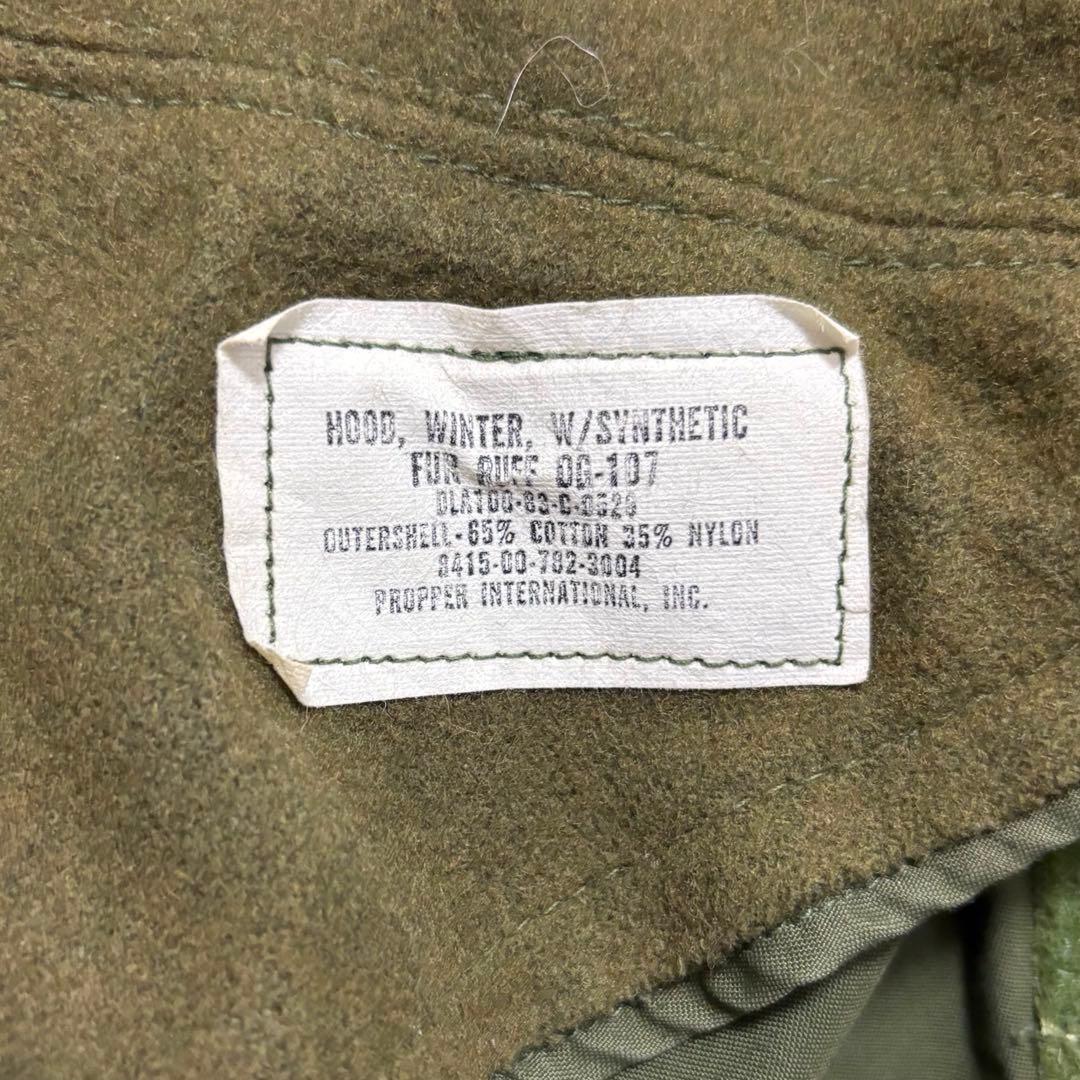 80s 米軍実物 M-65 フィッシュテールパーカー フルセット