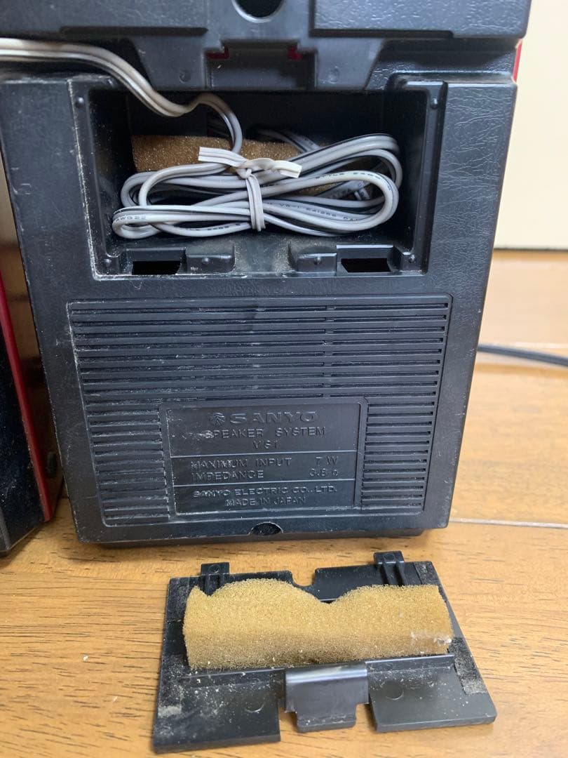 SANYO 三洋電機 MR-VS1 キャリング ミニコンポ ラジカセレ ジャンク