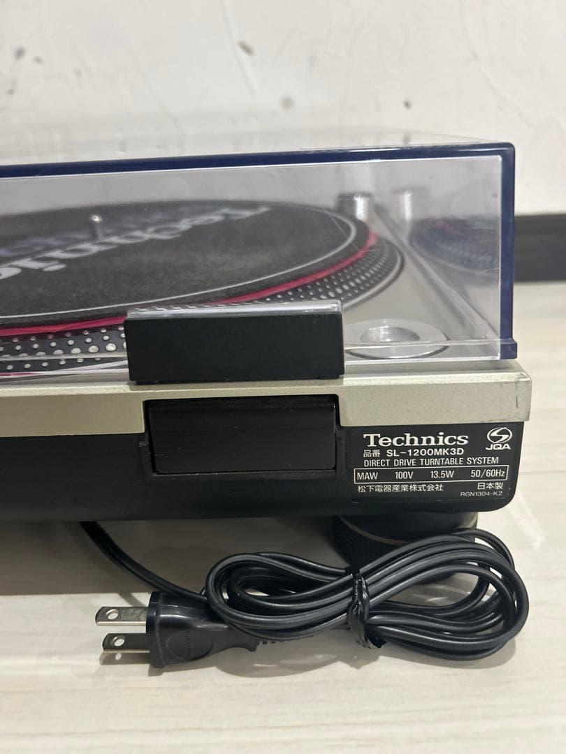 テクニクス ターンテーブル SL-1200MK3D シルバー