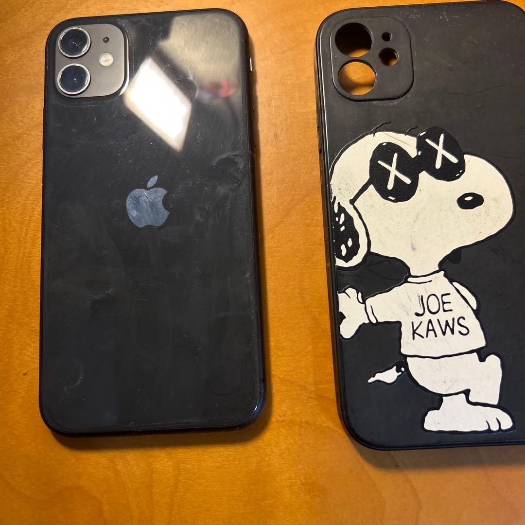 iPhone11本体 おまけ付きiPhone11ケース スヌーピー