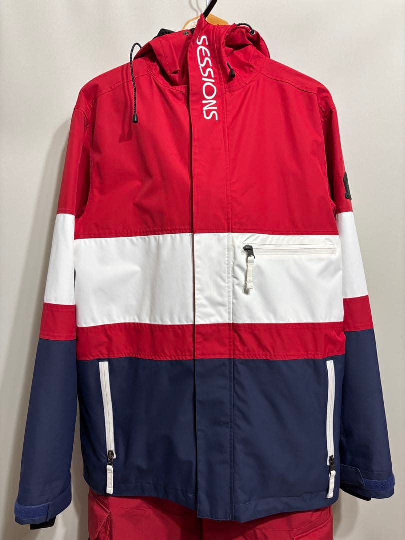 sessionsセッションズ　スノーボードウェア上下セット Sサイズ