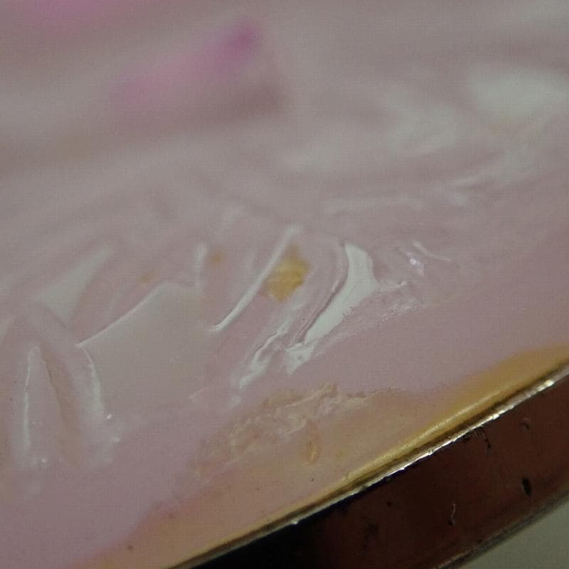 RU-6042　ラリック　LALIQUE ブローチ　(ピンク)