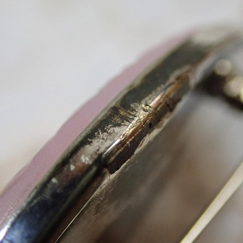 RU-6042　ラリック　LALIQUE ブローチ　(ピンク)