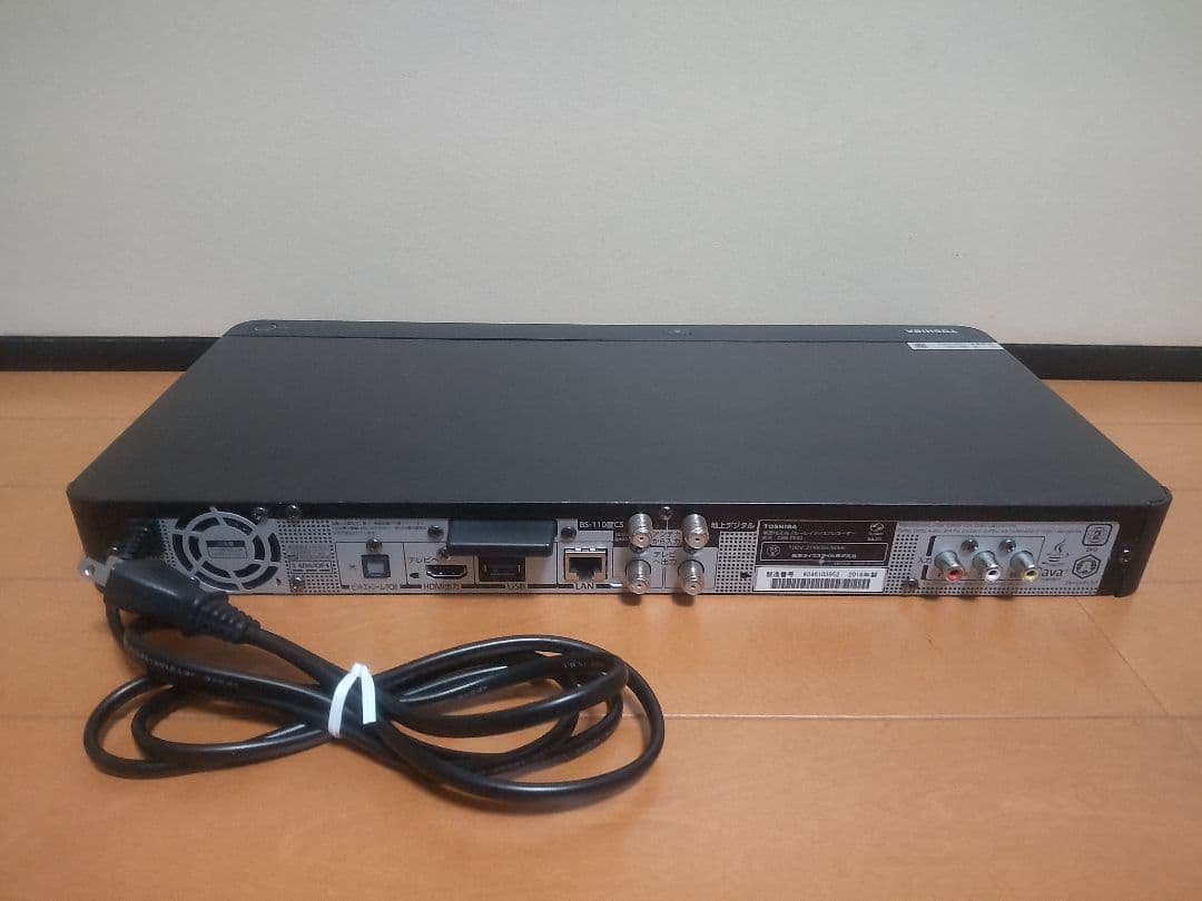 東芝　REGZA　DBR―T650 1TB→3TB プチメンテ済み