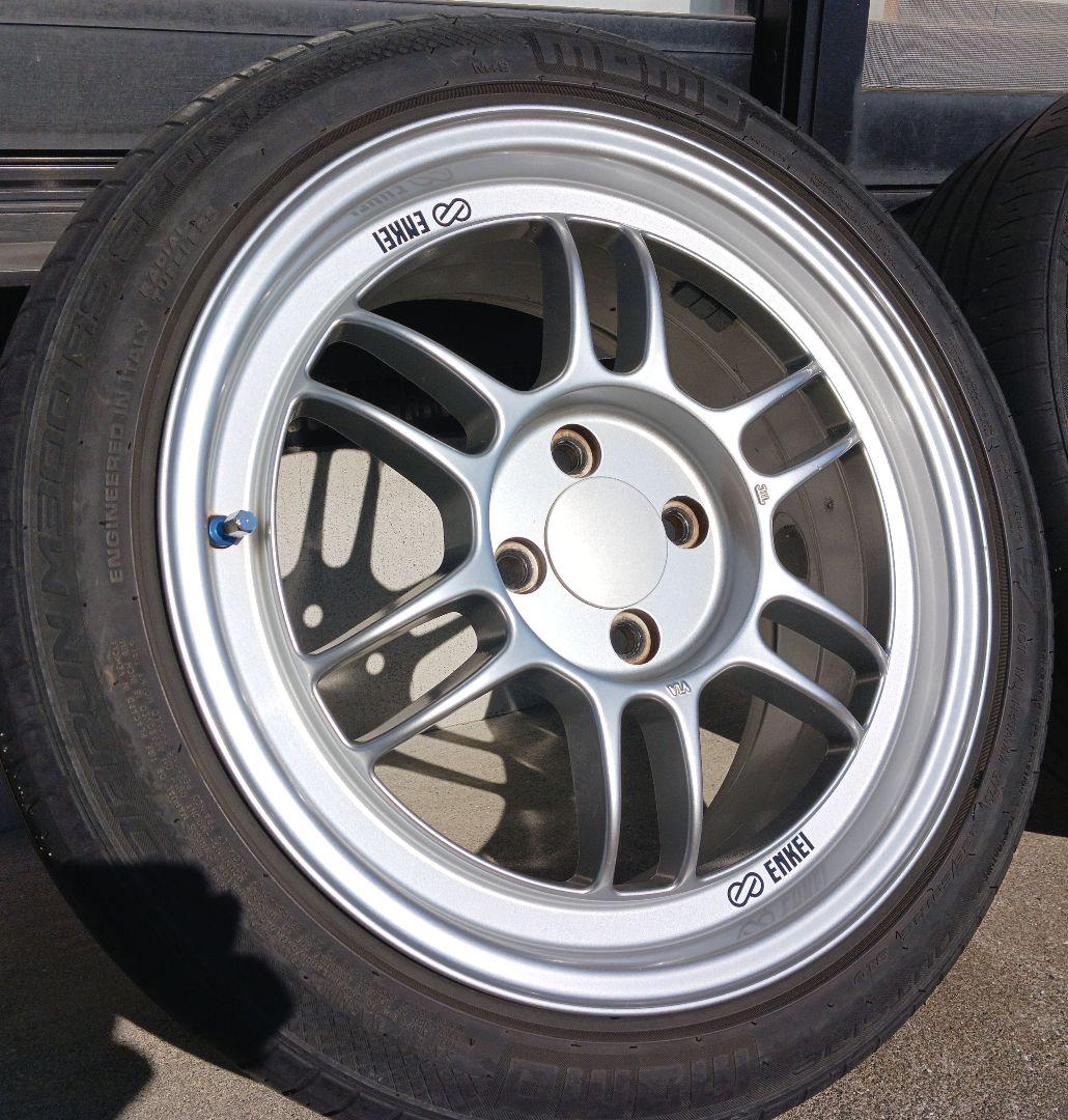 エンケイRPF1 16インチ　7j　PCD100　4穴　+35 +43　2本ずつ