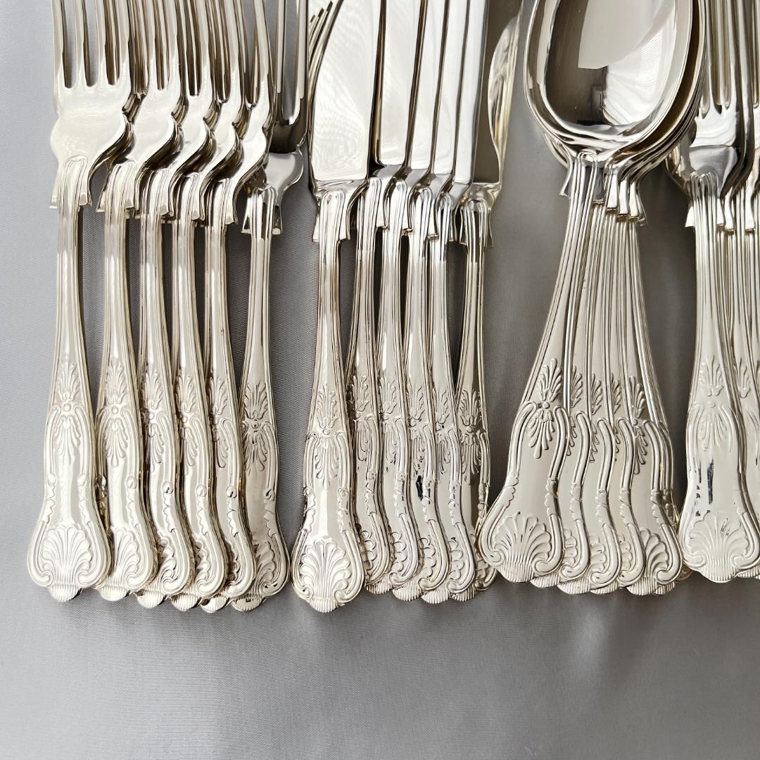 【SPEAR & JACKSON】キングスパターンのディナーフルセット 68本