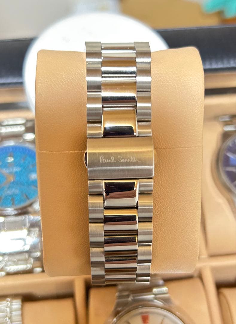 【ほぼ未使用】　Paul Smithポールスミス腕時計 BLOCKCHRONO