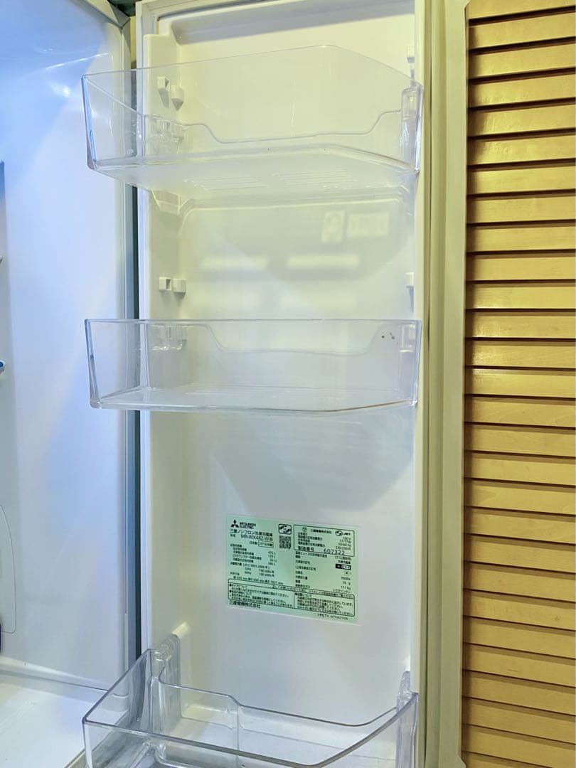 大幅お値下げ！三菱冷蔵庫 MR-WX48Z-W 2016年切れちゃう瞬冷凍