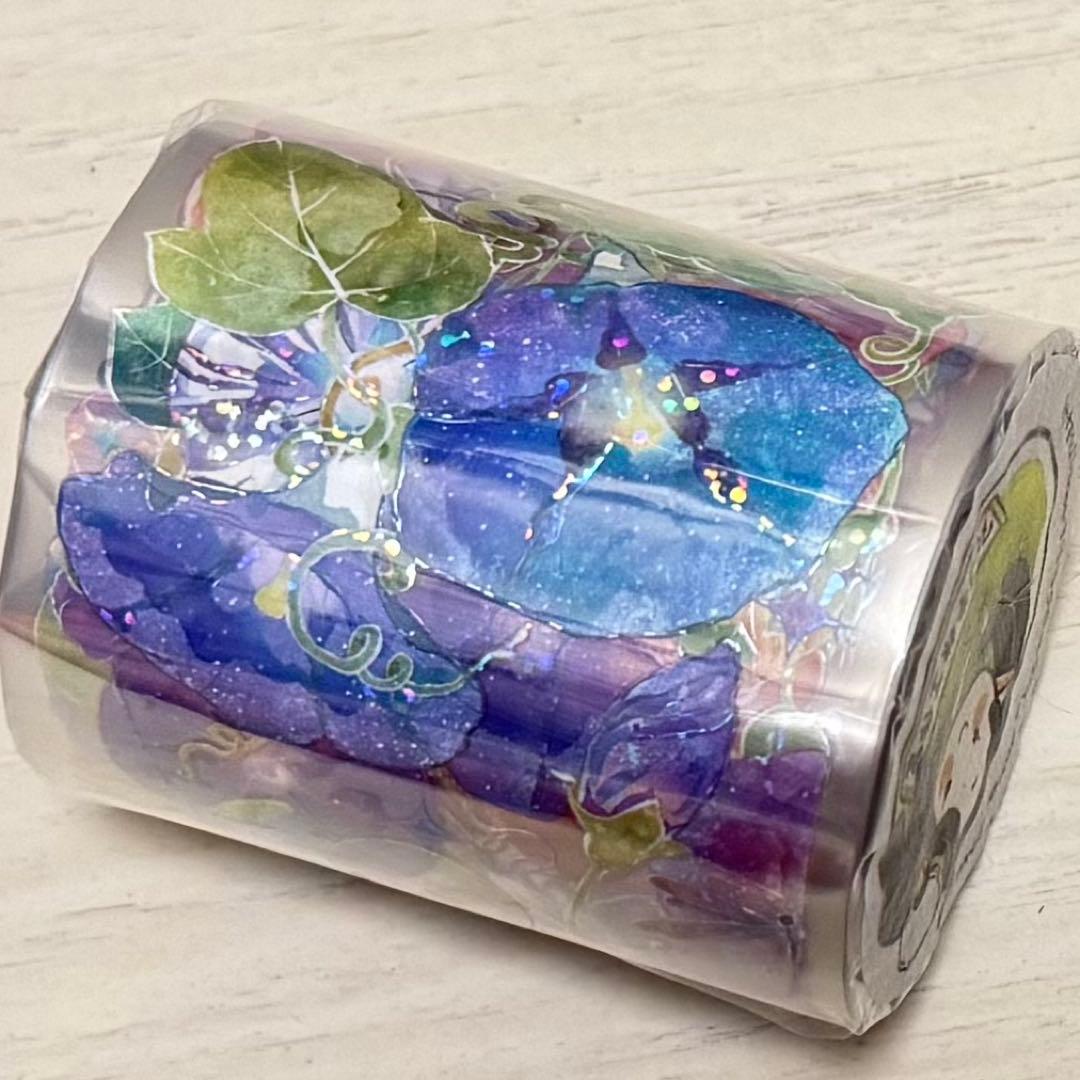 海外 PETテープ マスキングテープ 朝顔