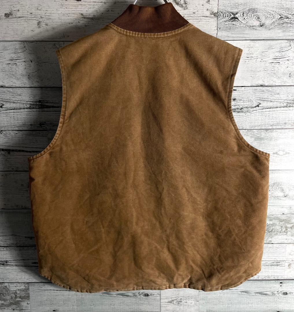 【メキシコ製】カーハート　ダックベスト V02 USA規格　メンズXL