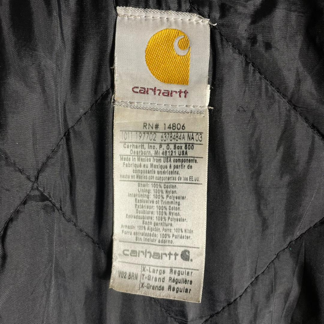 【メキシコ製】カーハート　ダックベスト V02 USA規格　メンズXL