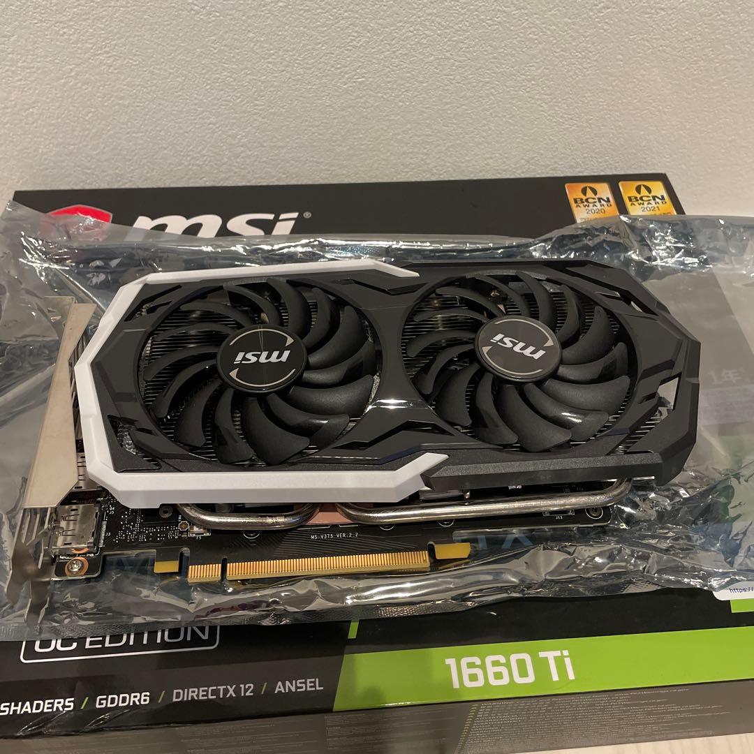 グラフィックボード・グラボ・ビデオカード MSI GeForce GTX 1660 Ti ARMOR 6G OC