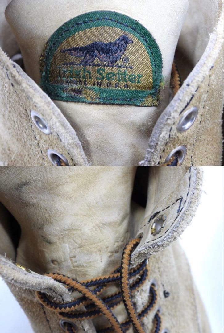 レッドウイング 8167 27cm US9 半円犬タグ スエード REDWING