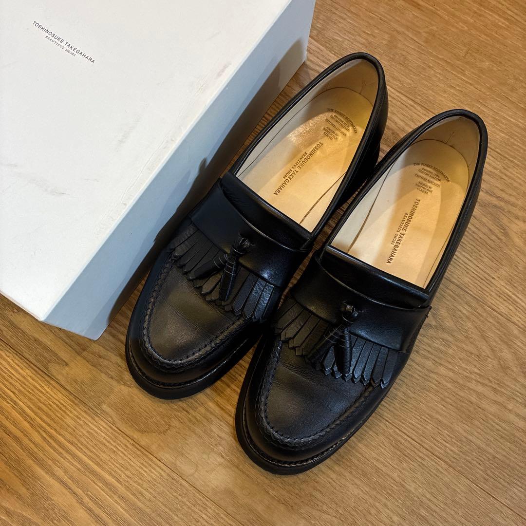 ビューティフルシューズ　タッセルローファー　25