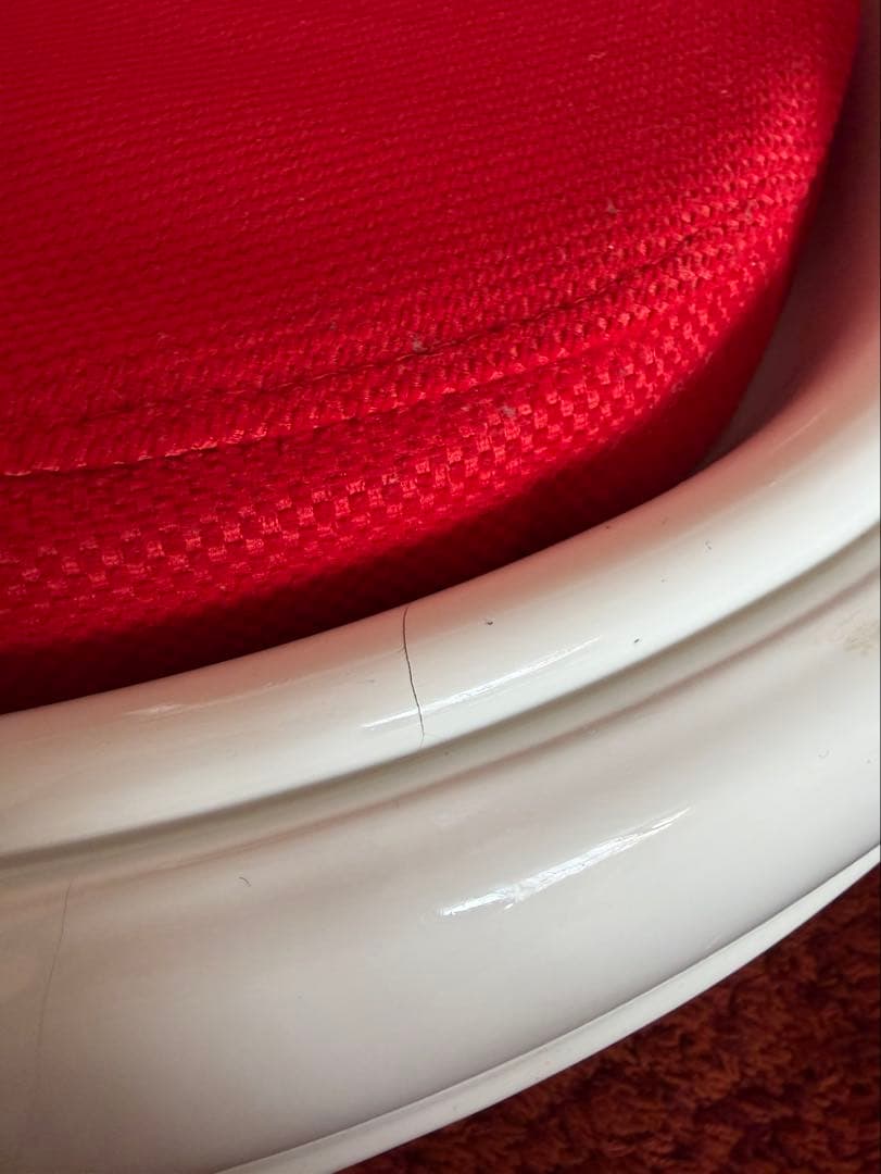 ミッドセンチュリー、スペースエイジ、エッグチェア　ガーデンチェア　手渡し