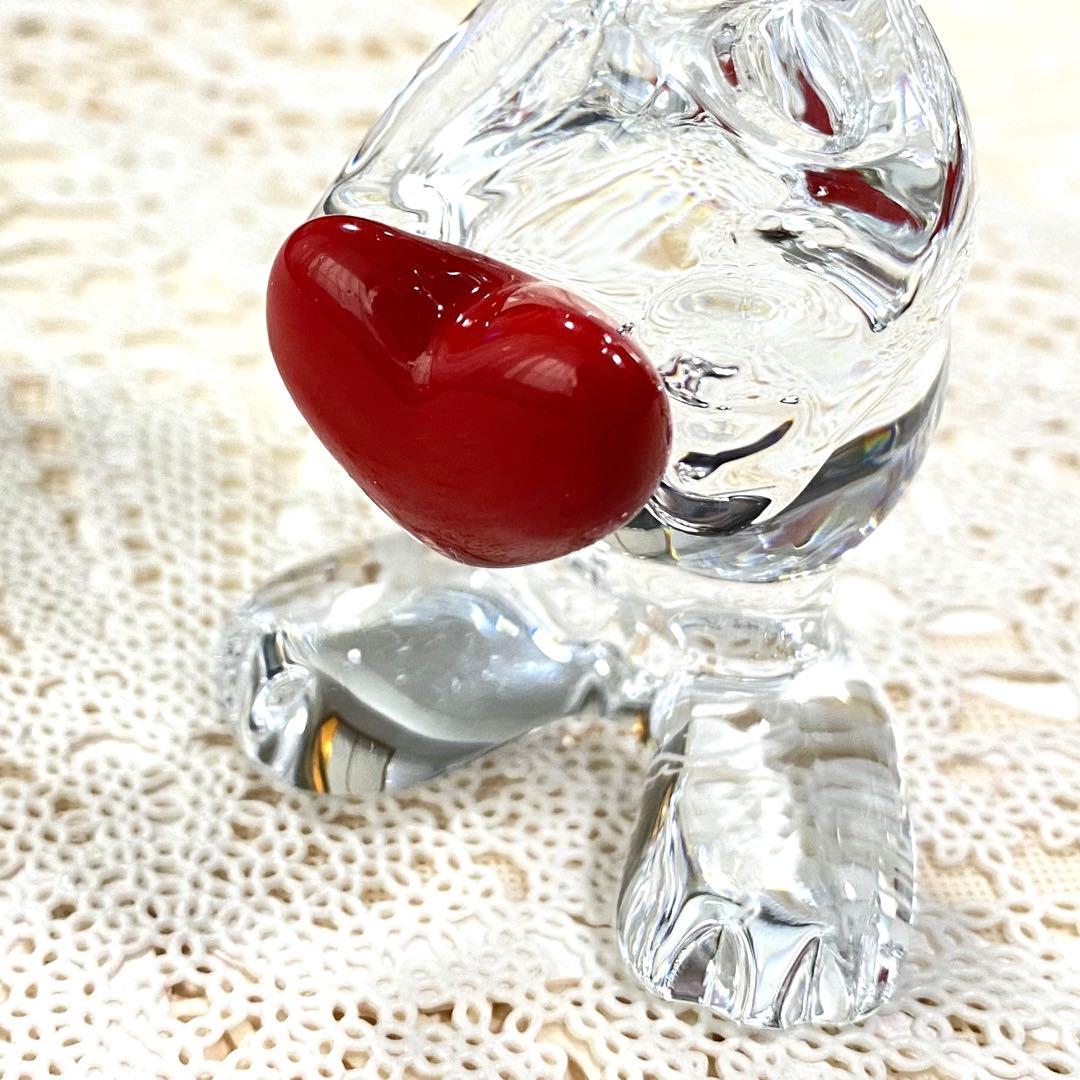 バカラ　Baccarat ハートスヌーピー　クリスタル