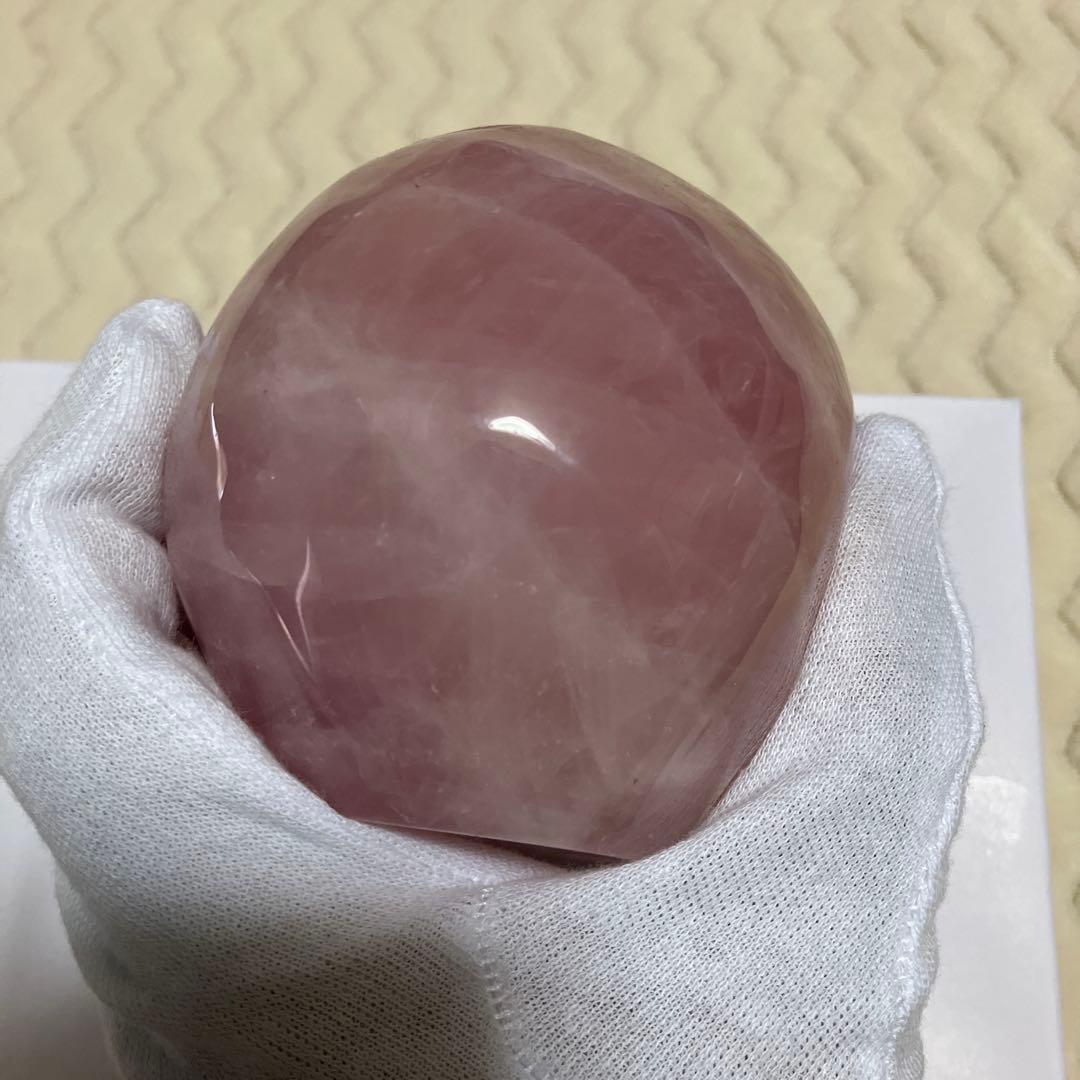 (激レア)ローズクォーツスカル　髑髏　恋愛運　ラッキー　ストーン　魔除け