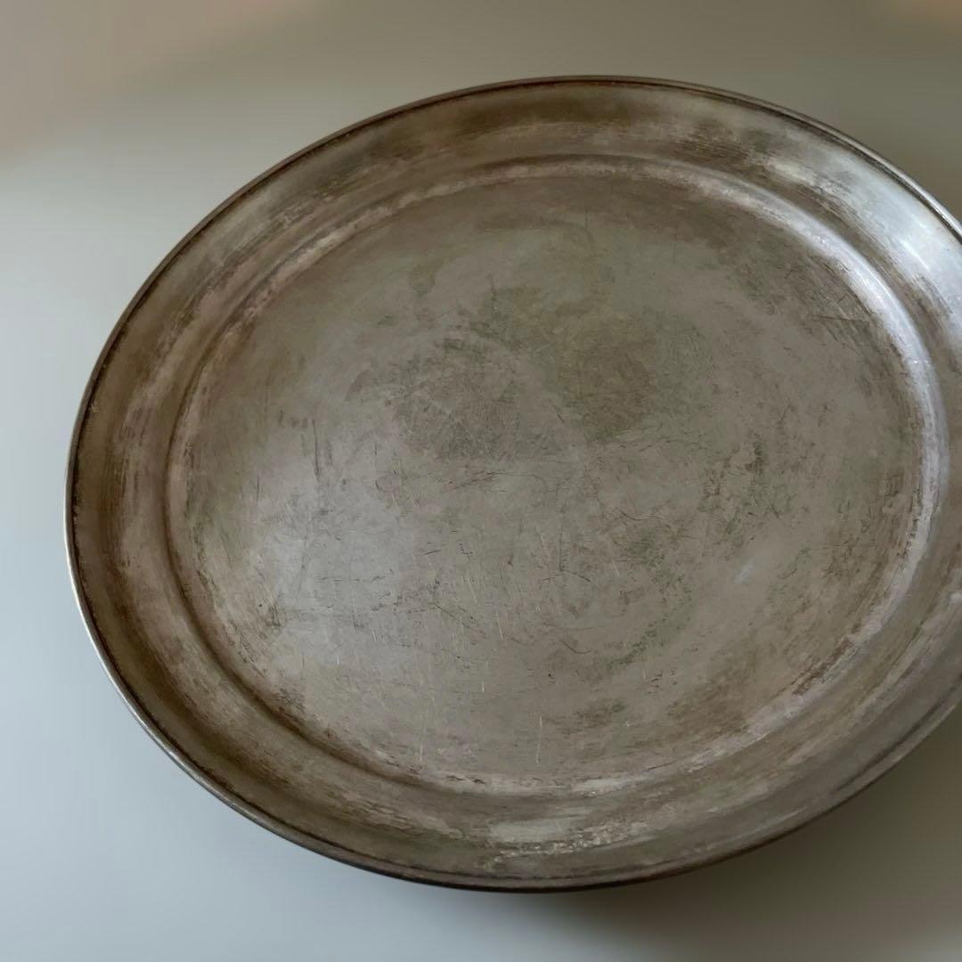 scope スコープ　東屋　小盆 真鍮銀めっき　トレー