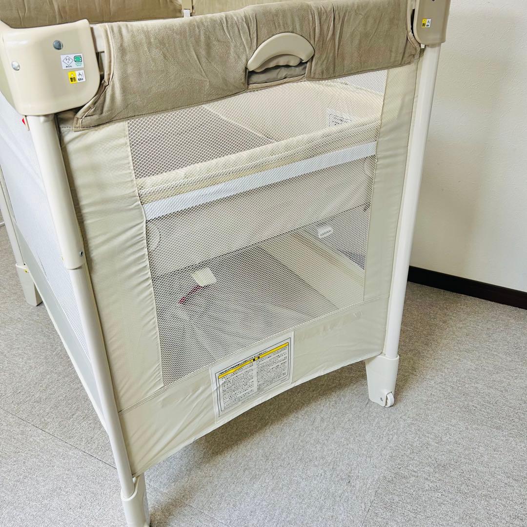 aprica ココネルエアープラス　アップリカ ベビーベッド　美品　66044