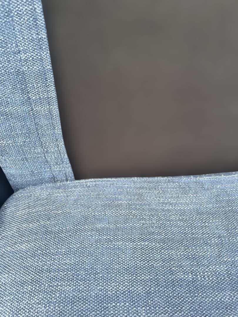 RELAXFORM リラックスフォーム 3人掛けカウチソファ 青L字