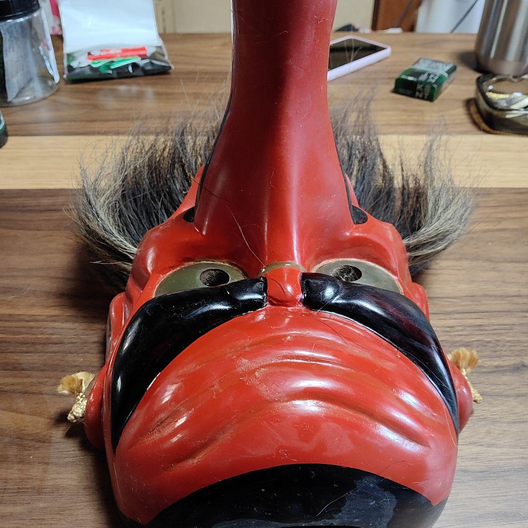 神楽面 天狗　川本作