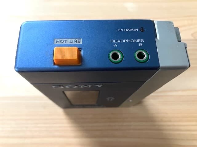 唯斗 高音質 整備済完全動作品 SONY TPS-L2 新品ヘッドホン付き