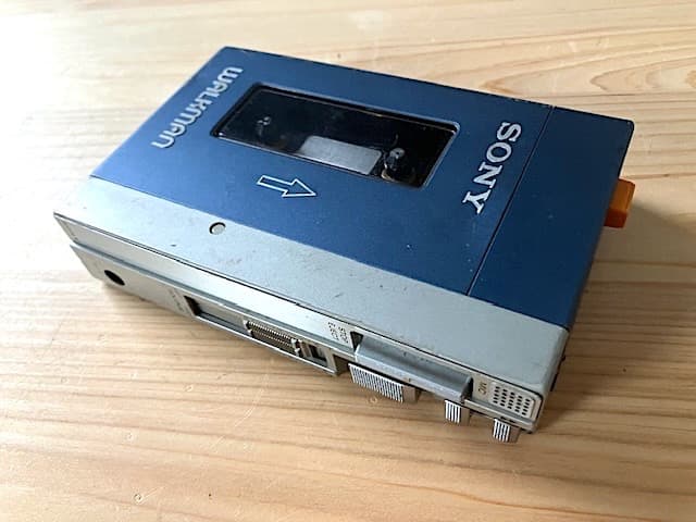 唯斗 高音質 整備済完全動作品 SONY TPS-L2 新品ヘッドホン付き