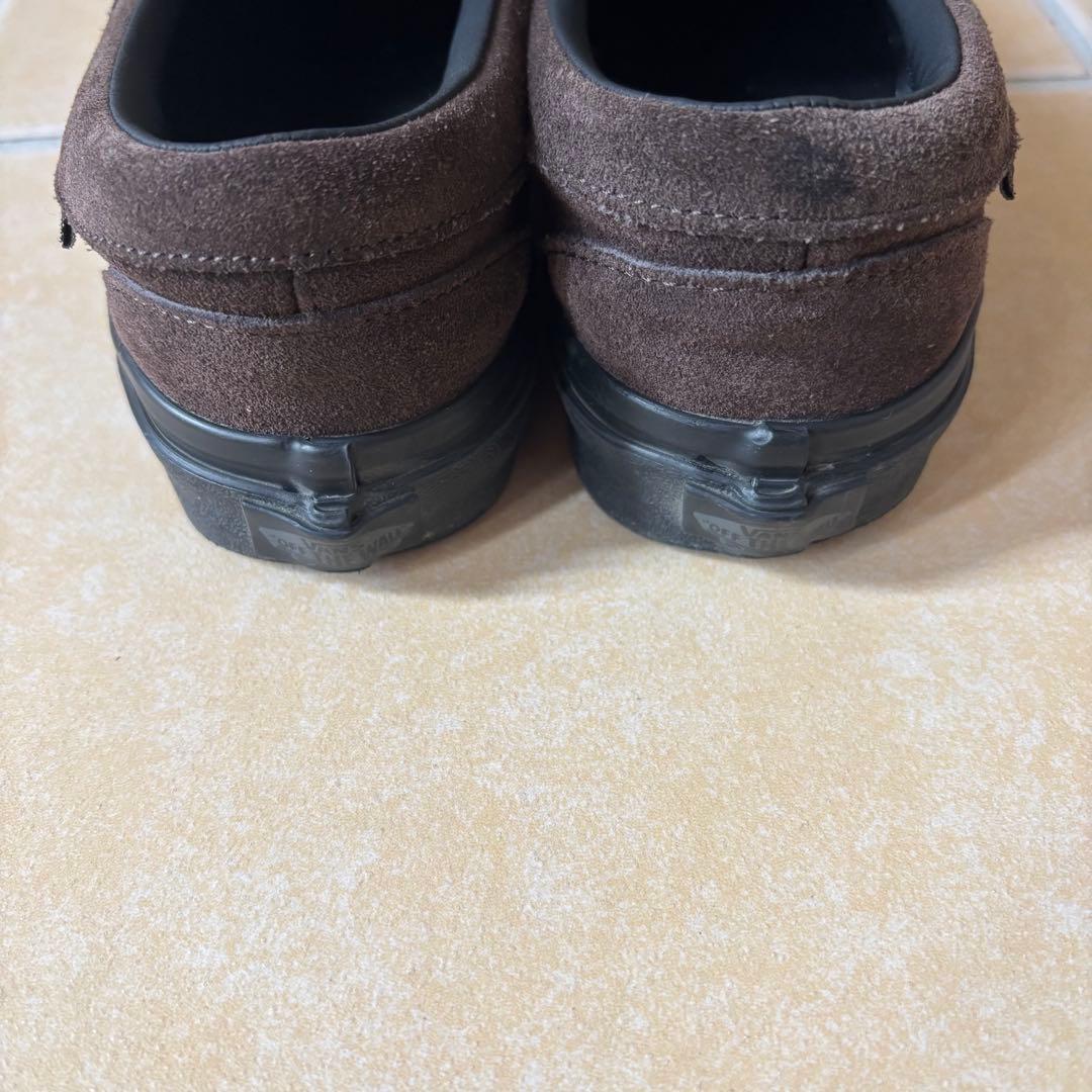 VANS ブラウン スエード ローファー