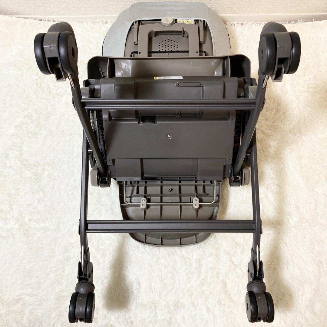 コンビ ネムリラ オートスウィング 電動ハイローチェア　4輪キャスター　グレー