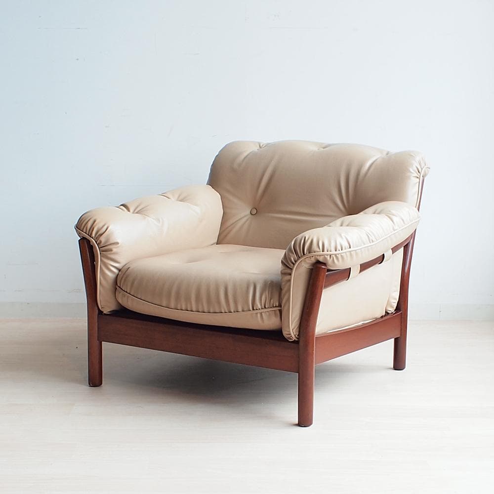 70's オールドマルニ 「Madison」 1人掛けソファ ビンテージ レトロ