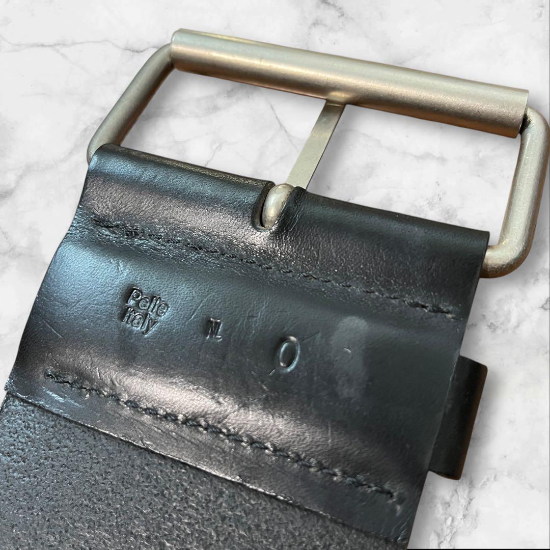 小物 KOOKY ZOO JUVENILE LEATHER BELT BLACK