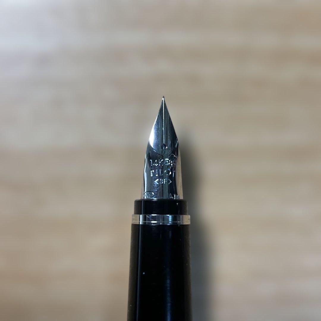 パイロット　万年筆　エラボー　金属軸　ブラック　SF